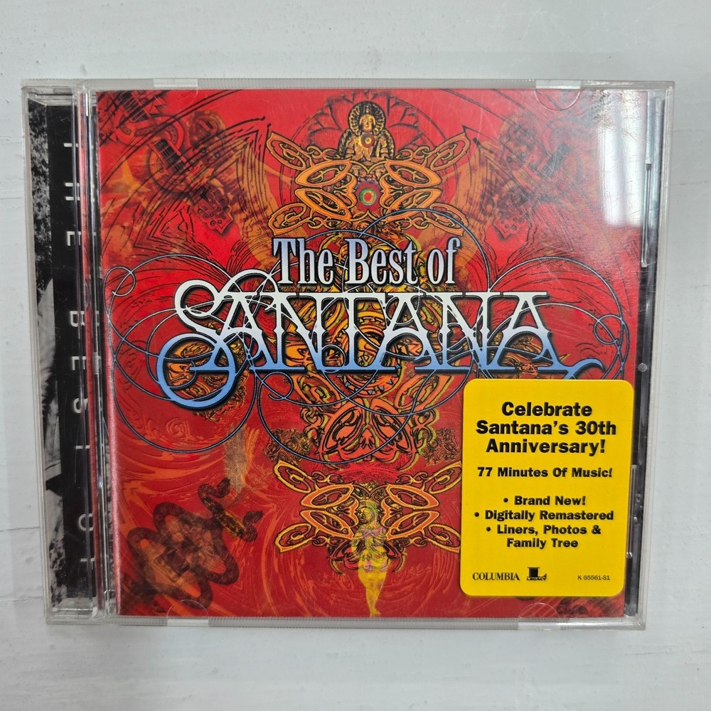 The Best of Santana Audio CD Greatest Hits Rock 1998 Columbia Legacy VG+